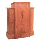 Wood Pulpit 25